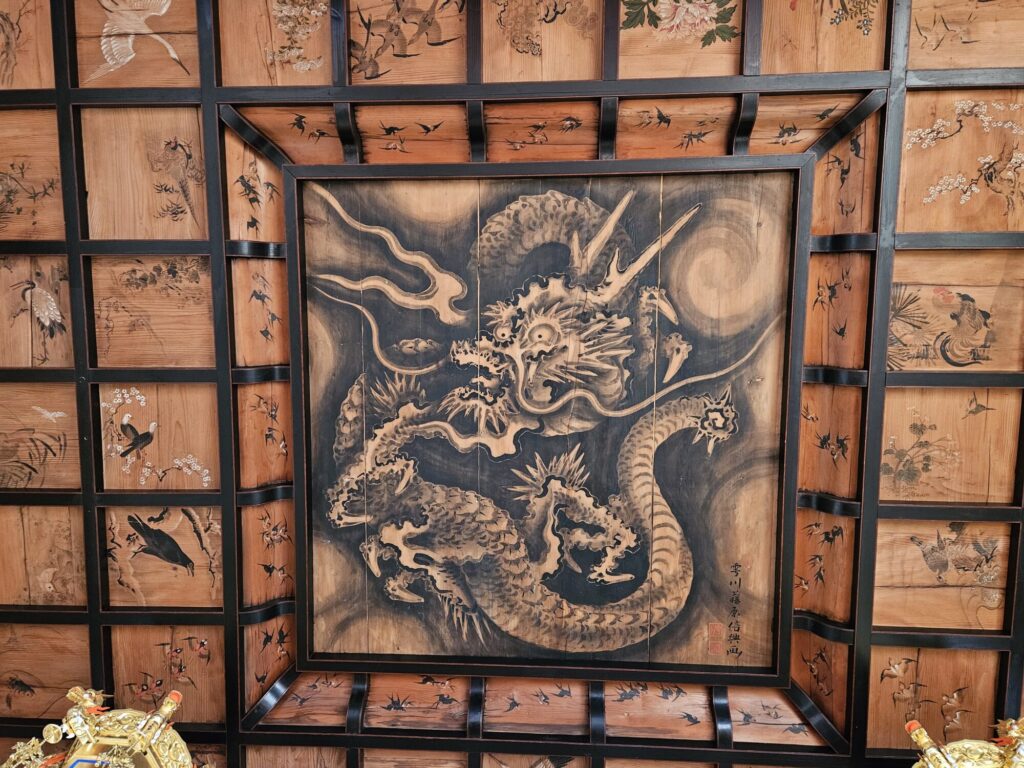 長野県 長和町 菩薩寺 天井絵